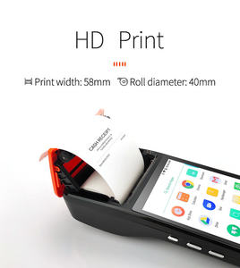 Terminal Pos H5 portátil, máquina de cajero móvil Android con pago Nfc, barato - Product Image 5