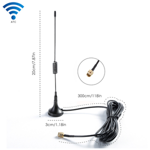 Kapalı verici FPV enayi anten S-M-A 5dBi 2.4G iletişim antenler Lte anten