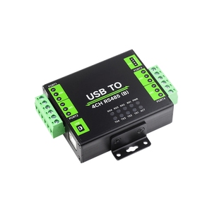 Convertitore industriale isolato USB a 4-Ch RS485 (B) CH344L Chip trasmissione stabile Multi circuiti di protezione Multi sistemi - Product Image 1