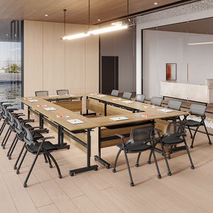 多功能培训会议桌办公室折叠培训桌会议培训桌 - Product Image 6