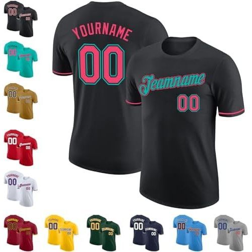 Black and Medium Pink Aqua