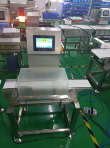 Manufacturer High Speed and High Accuracy 0.05g <strong>Production</strong> <strong>Line</strong> <strong>Check</strong> Weigher Checkweigher with Dual Channel Sorting Device