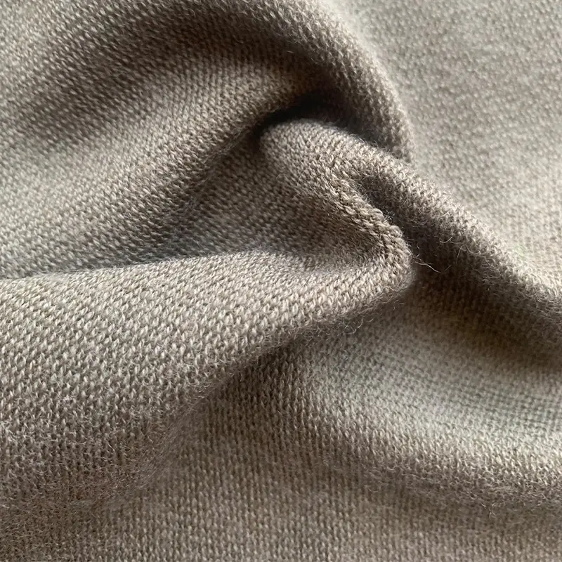 Toptan yumuşak 18.5 mikron 300gsm 100% örme polar merinos yün kumaş için T-shirt/iç çamaşırı/çorap/itfaiyeci üniforma