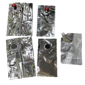 Kutuda 1-220L alüminyum aseptik bib çanta şarap 3L 5L 20L sıvı içecek kahve içecekler ambalaj çanta ile kutuda akıtma musluğu - Product Image 2