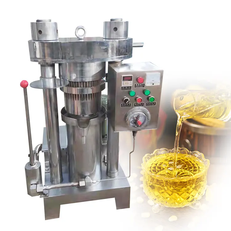manual auto big hydraulic walnut coconut peanut oil press machine for soybeans oil