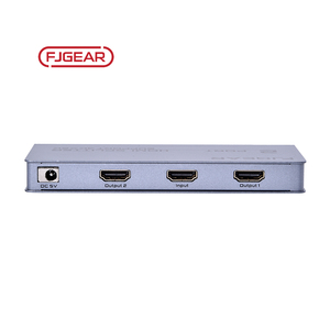 FJ-4K102-M Fjgear <strong>2</strong> Port <strong>hdmi</strong> <strong>Splitter</strong> Support 4k*2k 3D <strong>1</strong>.4 Version One in Two Out <strong>Output</strong> <strong>2</strong> Identical High-definition Images - Product Image 2