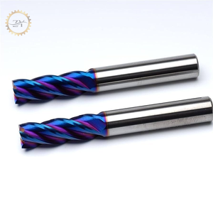 ZYニューイヤースペシャルソリッドカーバイドHRC65エンドミルカッターツールスレッドフラットフライスカッタールータービットフルトゥーススレッドエンド - Product Image 5