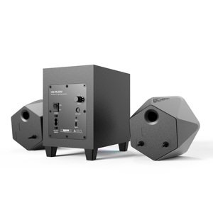 2.1 CH RGB Backlit Desktop Stereo Gaming Speakers 60W <strong>USB</strong> Powered Volume <strong>Control</strong> Compatible Laptop Mac Tablet <strong>Computer</strong> 80W AUX - Product Image 2