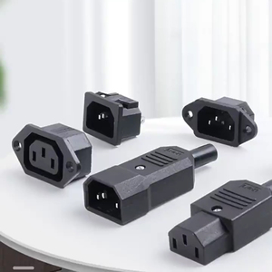 ปลั๊กไฟฟ้ากระแสสลับ125V-250V ช่องเสียบสายไฟ C14 IEC ช่องเสียบปลั๊กตัวผู้3ขา10 15A อุปกรณ์จ่ายไฟฟ้า - Product Image 2