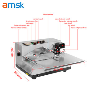 MY-380F elektrische kontinuierliche automatische feste Tinte Rad Verfalls datum Charge Chargen nummer Codierer Stempeln Drucker Codierung maschine - Product Image 6