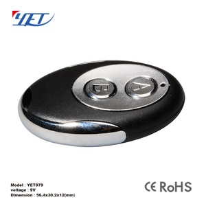 RF Remote Transmitter 2 Tasten 315/433Mhz Rolling Code Drahtlose Fernbedienung für Gate Door YET079 - Product Image 2
