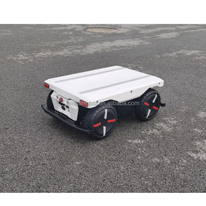 150KG <strong>Large</strong> <strong>Load</strong> 4WD Full Metal Mecanum Wheel Robot Car Chassis Kit <strong>Platform</strong> with DC 48v Encoder Motor UGV-8 - Product Image 4