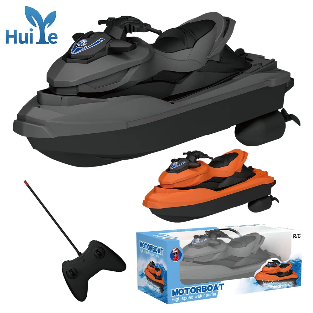 Huiye Rc tekne oyuncaklar güçlü güç tekerlek sürücü tekne hediye çocuklar yüksek verimli enerji çift Motor 2.4G uzaktan kumanda tekne oyuncak hediye
