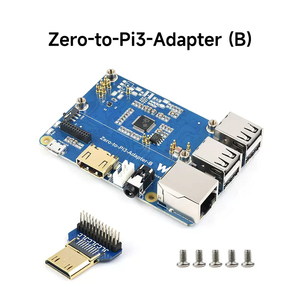 Raspberry Pi Zero/2 W zu RPi3B/3B+ Erweiterungskabel Hauptplatine Umwandlungsmodul 100 Mbps Ethernet-Port - Product Image 4