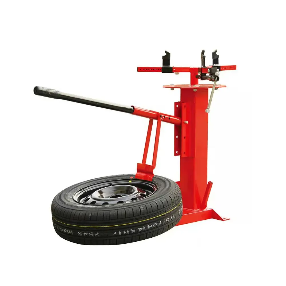 Tragbares manuelles Reifenabbauwerk Motorrad-Reifenaustauschgerät