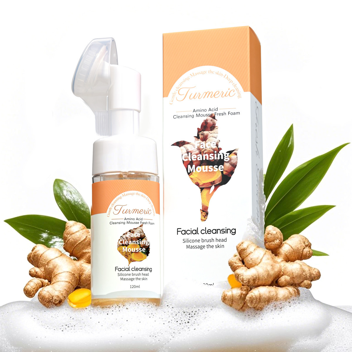 120ml turmeric cleansing mousse