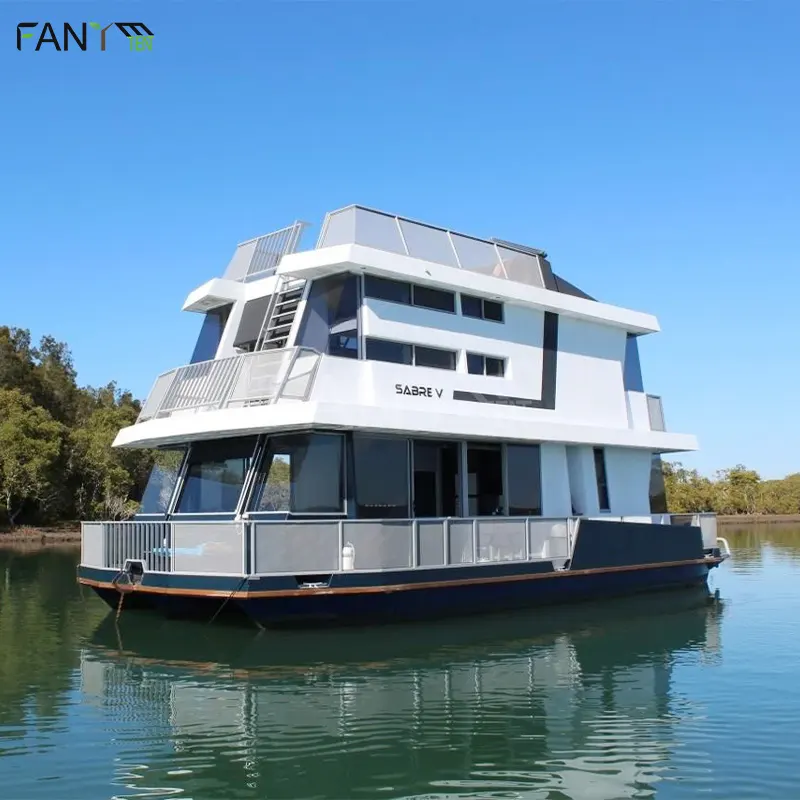 Современная модульная алюминиевая надувная семейная лодка