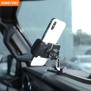 באיכות גבוהה רכב GPS סוגר תכליתי מחזיק טלפון נייד מגש דאש עבור ג 'יפ רנגלר 2018 +