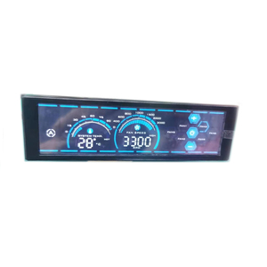 Benutzer definiertes LCD-Anzeige modul Benutzer definiertes 7-Segment-TN-LCD-Display für Motorrad-Tachometer-LED-Hintergrund beleuchtung LCD-Modul