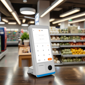 Fábrica OEM 15,6 ''Código Qr Impresora integrada Android Todo en uno Monitor Cajero Registro Pos Terminal Systems Machine - Product Image 1