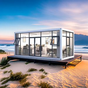 New Technology Container Office Steel Structure Frame Welded Flat Pack Container <strong>House</strong> As Dormitory <strong>s</strong> Prefabricadas - Product Image 1