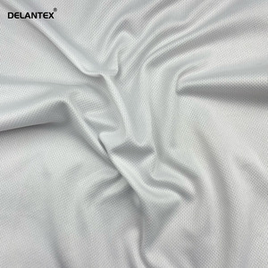 Delantex Chuyên Nghiệp Dệt Kim 100% Polyester Poly Lưới Net Bird Eye Lưới Micro Pique Mỏng Vải - Product Image 4