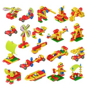 Klasik oyuncak seti 9656 çocuk okul öncesi eğitim DIY yaratıcı montaj yapı taşı seti - Product Image 5