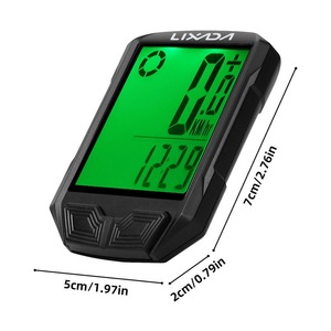 Wireless Bicycle <strong>Computer</strong> Multifunctional Large Screen with 18 <strong>Functions</strong> Waterproof Auto On/Off Calorie