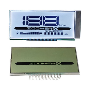 Auf Lager schnelle Lieferung Benutzer definiert 5 6 7 8 9 10 11 15 Ziffern Zahlen 7 Segment Segment LCD-Anzeige für Motorrad Roller Tachometer - Product Image 5