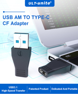 ULT-unite畅销书C型到USB 3.0适配器适配器USB C母到USB公适配器