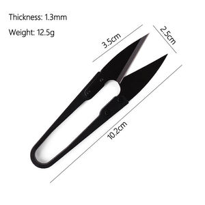 Hình chữ U mùa xuân-nạp chủ đề Tông đơ nhỏ may & thêu kéo DIY Lớp vải may Shears - Product Image 2