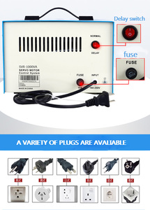Servo Motor <strong>SVC</strong> <strong>1000VA</strong> AVR 110V 220V AC Single Phase Voltage Regulators Stabilizers AVR for Home Use - Product Image 3