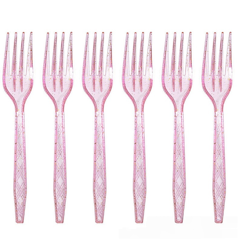Fork-10PCS-Pink