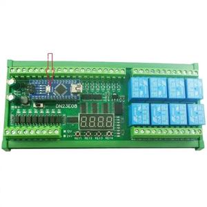 8AI-8DI-8DO multifunzione IO modulo di espansione per ARDUINO NANO v3. 0 RS485 Modbus RTU Open PLC LED sensore di tensione di corrente - Product Image 1