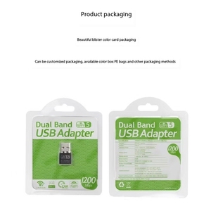 Toptan Jue Hong AC1300 Dual Band WiFi adaptörü USB2.0 ağ kartı masaüstü dizüstü PC Laptop için 1300Mbps kablosuz dahili - Product Image 5