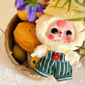 Yeni varış bebek üç Macaron Bunny gizem kutusu şanslı kör kutu sevimli bebek 6 adet/kutu - Product Image 2