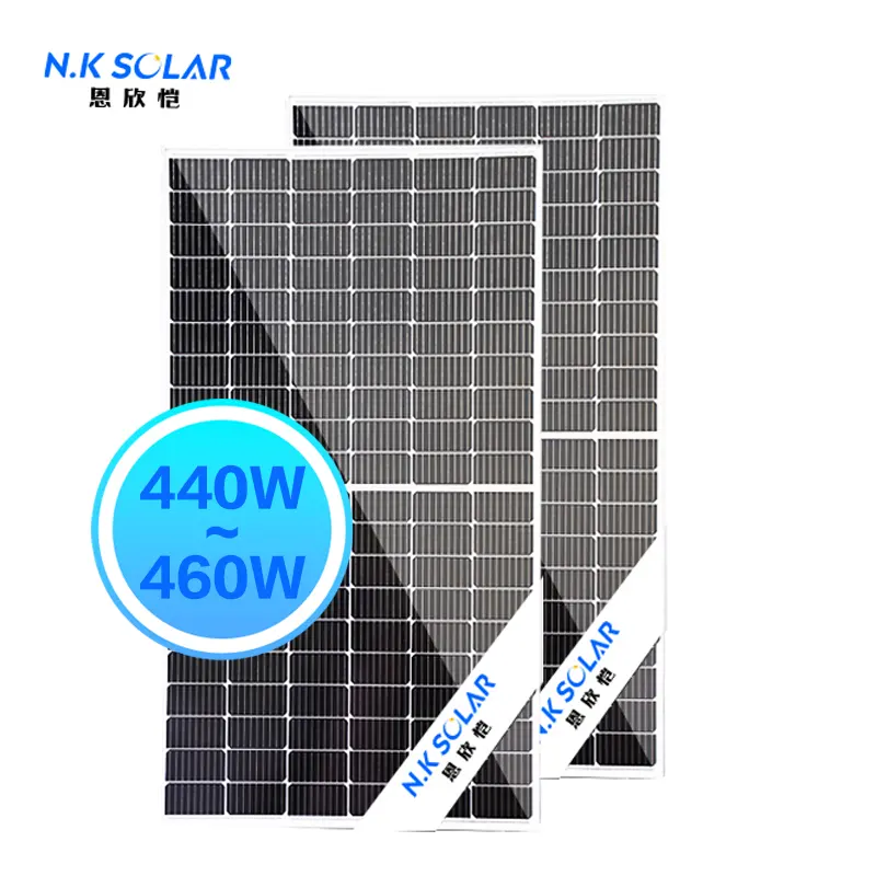 Hoge Kwaliteit Mono Fotovoltaïsche 440W 445W 450W 480W Zonnepaneel Dak Zonne-Energie Module Met Laagste Prijs