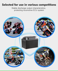 新的12.8V 4Ah LiFePO4摩托车电池组，循环寿命长，为电动摩托车启动优化 - Product Image 6