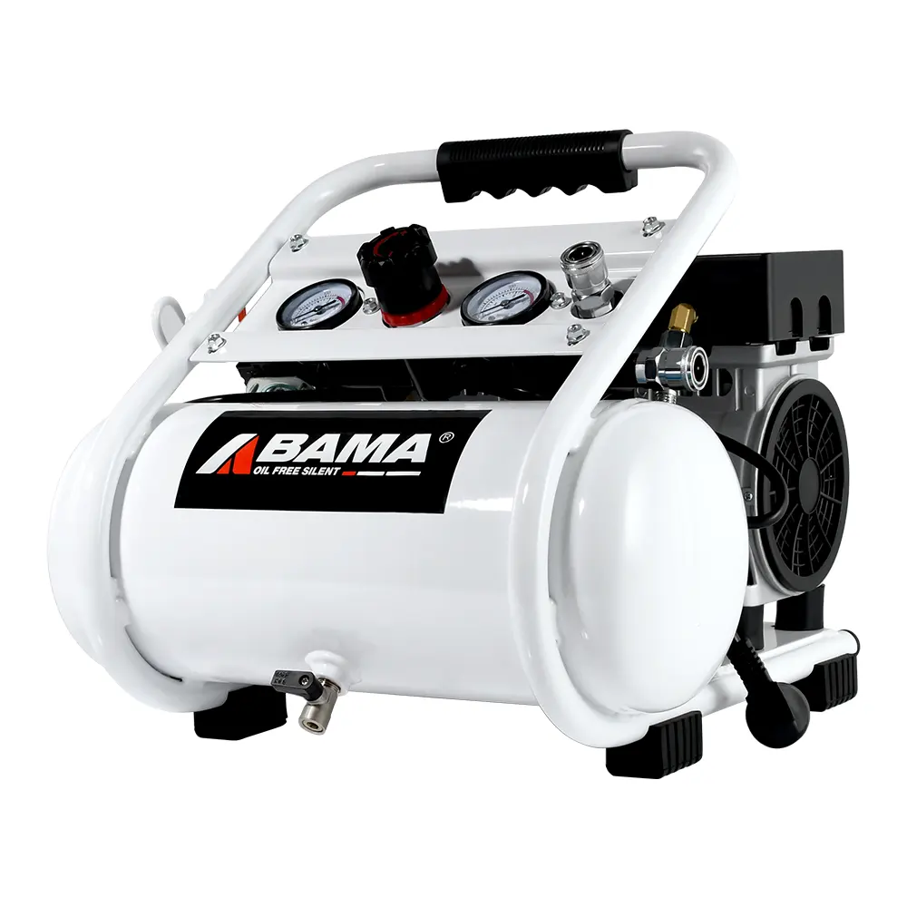 Compressor de ar dental tipo silencioso 220V 128L/min 1HP com motor de compressor de ar de alta qualidade