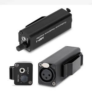 Professional Passive Headphone Converter XLR Stereo Audio Plug Play 2024 with Volume Control for Live Stage Amplifier Converter - Product Image 2