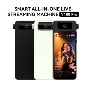 Máquina Portátil de Streaming Mini Sem Fio PixSmart para TikTok, YouTube, <span class=keywords><strong>Facebook</strong></span>, Instagram e Shopee - Product Image 1