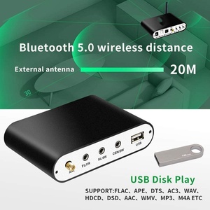 HDMIARC Audio Extractor 5.1CH Audio <strong>Decoder</strong> Bluetooth 5.0 Receiver DAC Wireless Audio Adapter DAC DTS
