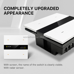 Nuovo interruttore di scena intelligente 4 Gang ZigBee Smart Life App Push Button Controller Standard di automazione domestica per il Regno Unito - Product Image 6