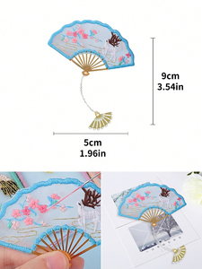 定制刺绣书签刺绣套装初学者DIY刺绣箍线DIY冲压缝纫启动器 - Product Image 6