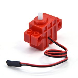 Geek servo Red Servomotor für Arduino für Mikro bit für Raspberry Pi Smart Car Robot Servomotor Kompatibel mit Lego