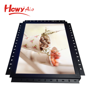 Indoor Monitor Frame Aberto OEM 19 polegadas Touch Display LCD Monitor de Tela de Toque