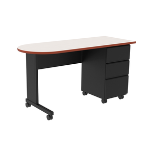 Giáo viên học sinh bàn hợp tác văn phòng nội thất trường học bàn giáo viên với ngăn kéo lưu trữ tủ di động giáo viên bàn - Product Image 2