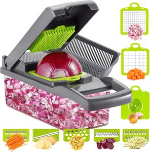 カスタムキッチンガジェット多機能フルーツ野菜カッター手持ちクイック手動カッターバルク - Product Image 5