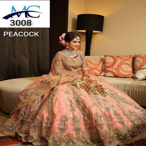 Hint tasarımcı <span class=keywords><strong>Lehenga</strong></span> Choli yeni stil <span class=keywords><strong>Lehenga</strong></span> Choli parti giymek Banarsi gelin Lehengas kadınlar için düğün elbisesi