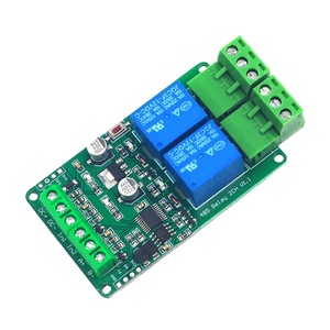 Modbus RTU 2 canali uscita relè 2 canali interruttore di uscita RS485 TTL 12V ingresso per Led Ptz apparecchiature di controllo industriale